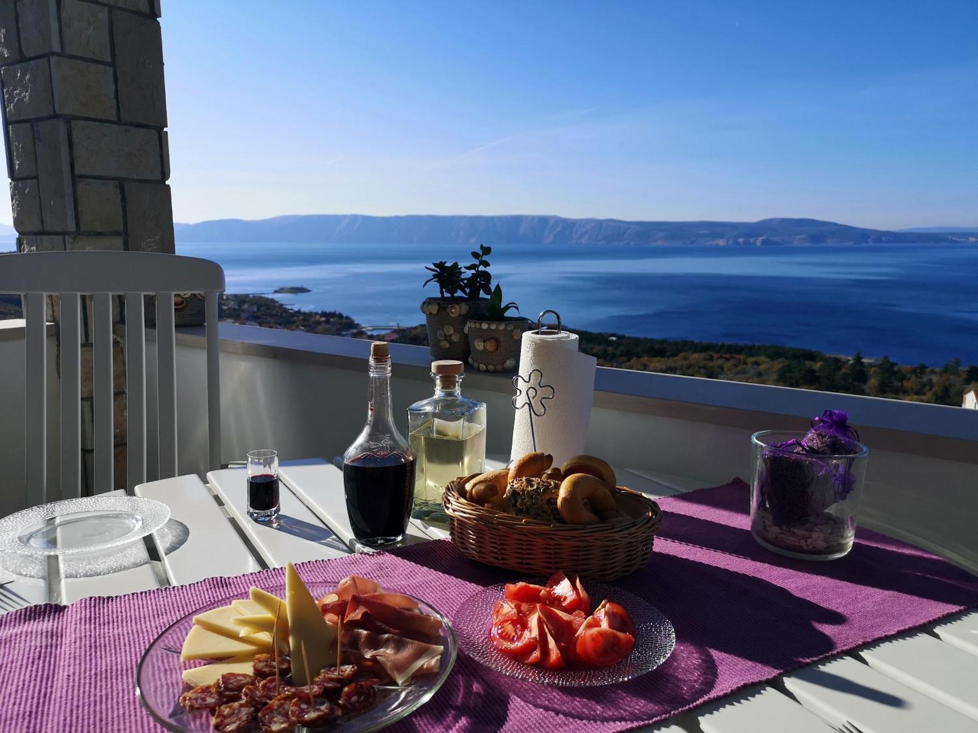 Apartmani Podobnik Klenovica Bagian luar foto