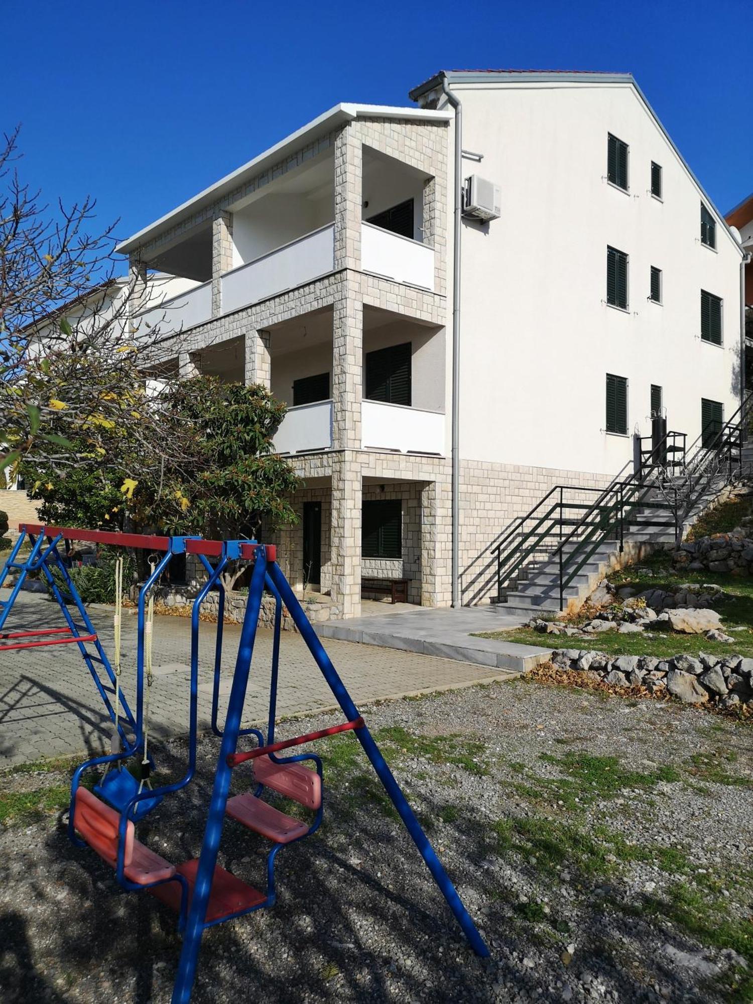 Apartmani Podobnik Klenovica Bagian luar foto