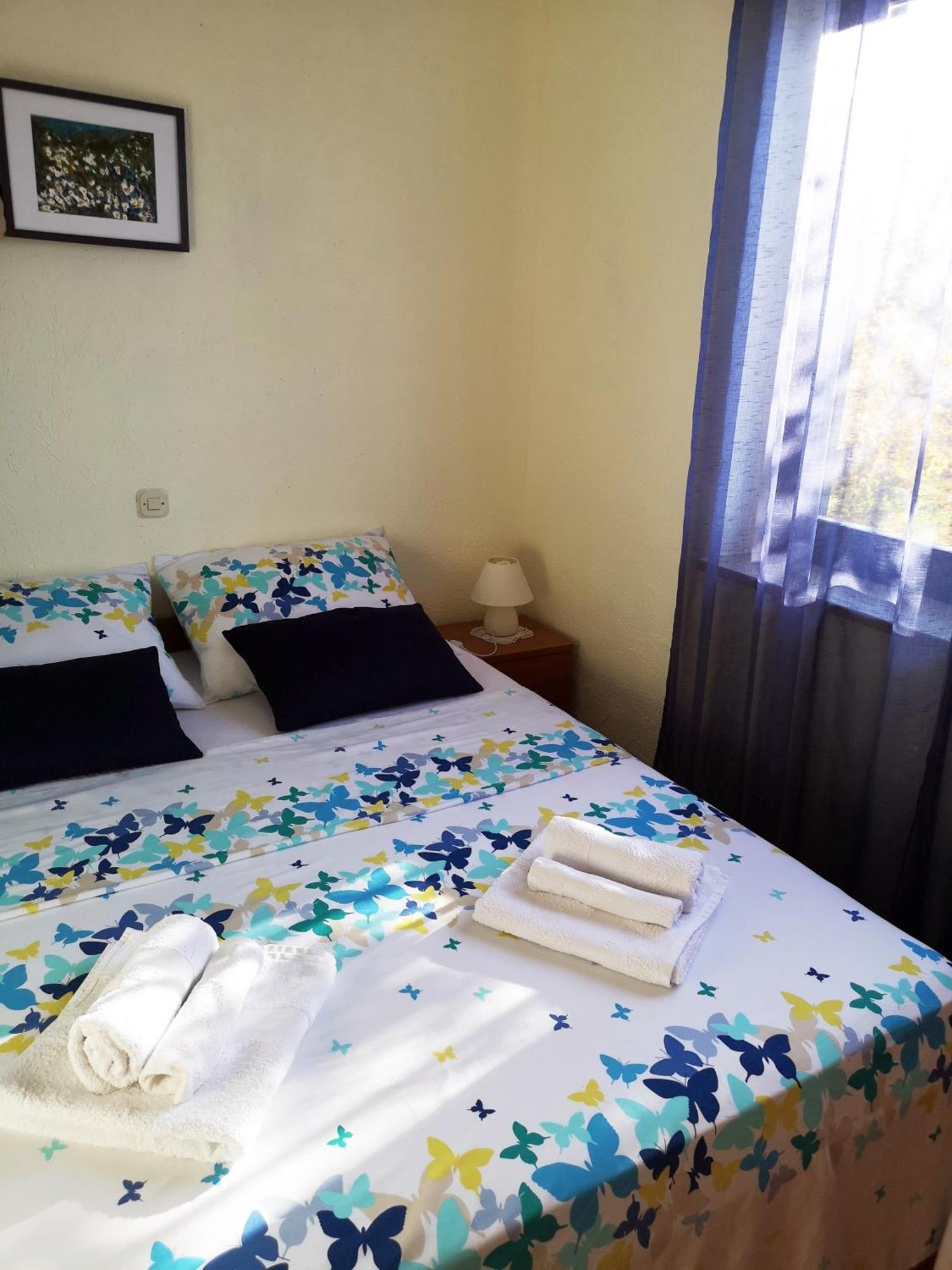 Apartmani Podobnik Klenovica Bagian luar foto