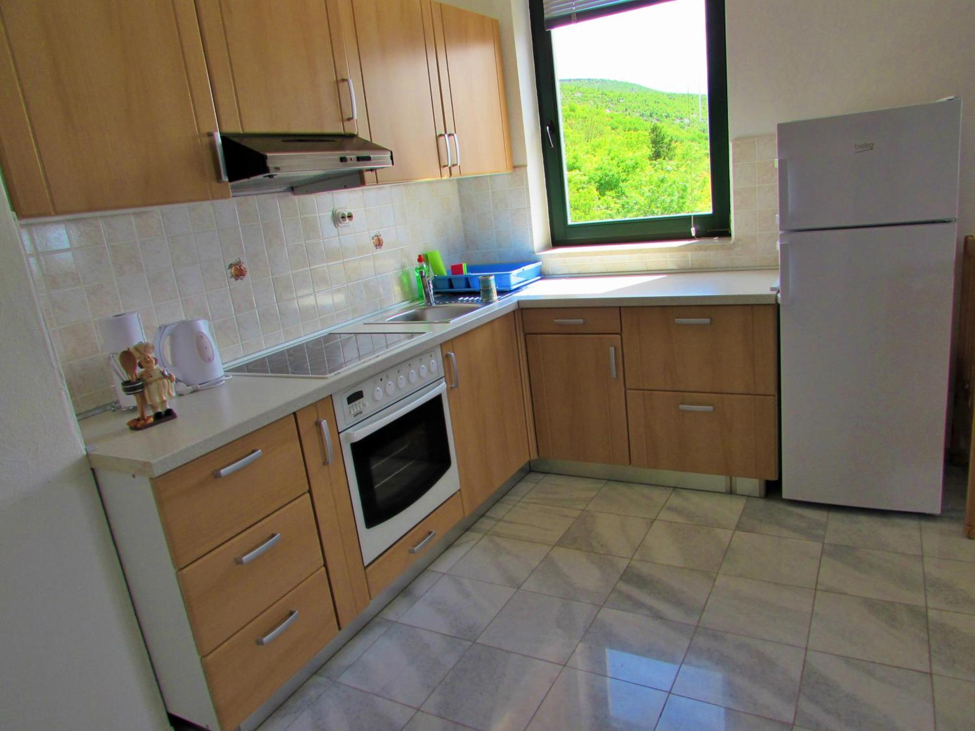 Apartmani Podobnik Klenovica Bagian luar foto